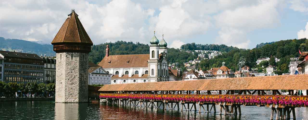 Kapellbrücke Luzern, Schweiz