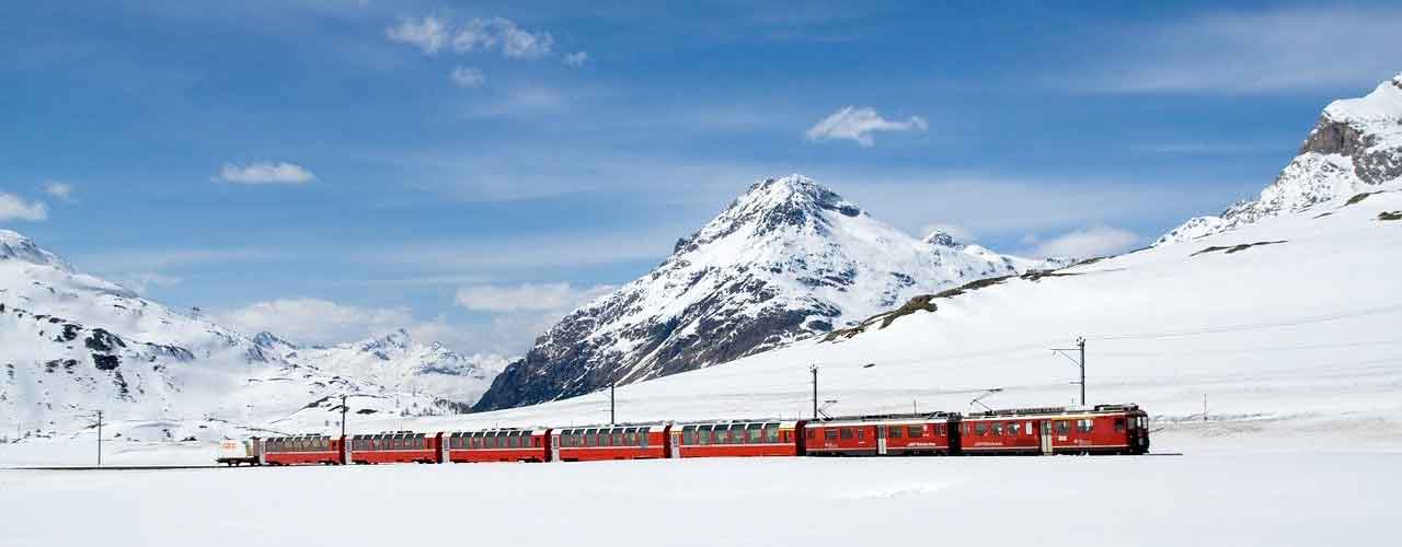 Bernina-Express, Schweiz
